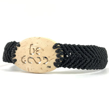 Load image into Gallery viewer, Be Good Always Diffuser Bracelet Sacred Ties (Black Band)