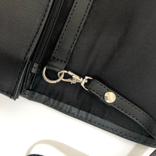 Load image into Gallery viewer, Mayan Artisan Leather Clutch Purse with Huipil Fabric Body No. 12