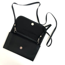 Load image into Gallery viewer, Mayan Artisan Leather Clutch Purse with Huipil Fabric Body No. 12