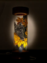 Load image into Gallery viewer, Feline Clandestino Hand-Painted Mayan 360 Lantern