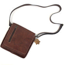 Load image into Gallery viewer, Cross Body Genuine Leather Hand Crafted Mayan Artisan Bag  No. 14