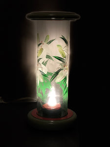 Lilies Blancos Hand-Painted Mayan 360 Lantern