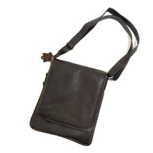 Load image into Gallery viewer, Cross Body Genuine Leather Hand Crafted Mayan Artisan Bag Ebony