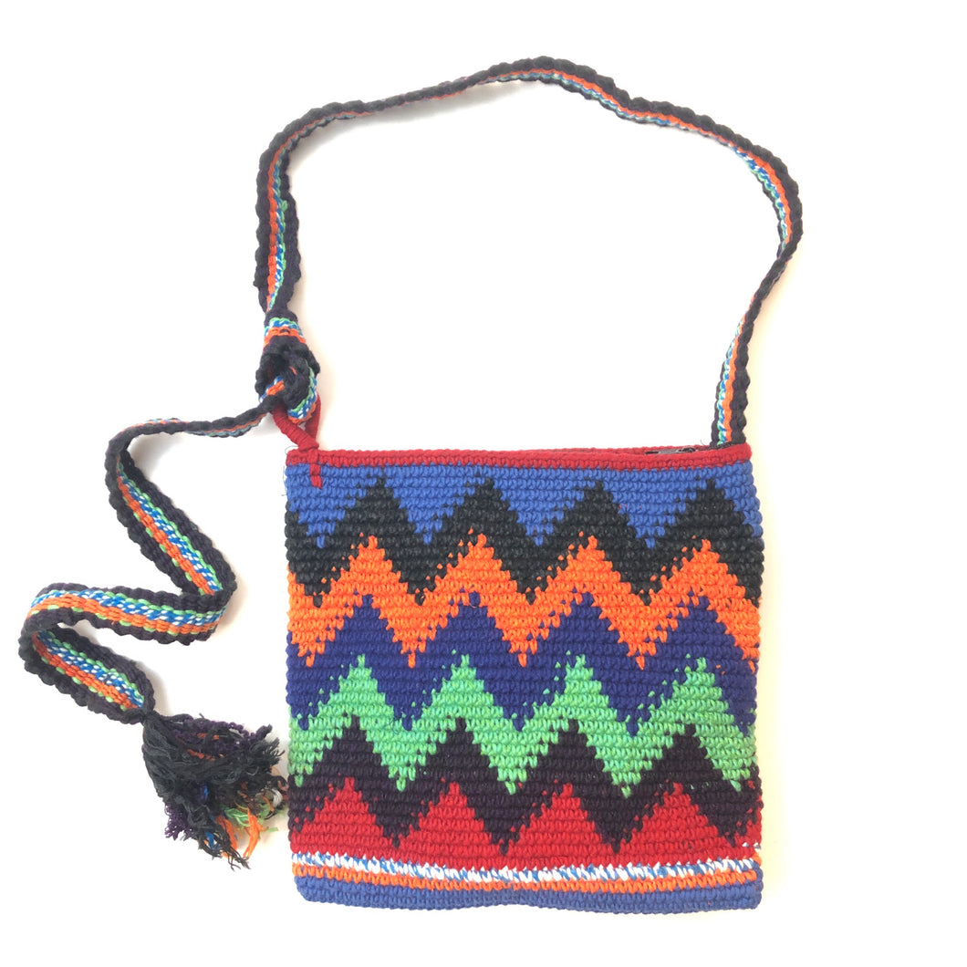 Hand Woven Artisan Bag-Small Square