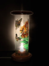 Load image into Gallery viewer, Mariposa Bouquet Hand-Painted Mayan 360 Lantern