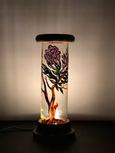 Load image into Gallery viewer, Arbusto Lilac Hand-Painted Mayan 360 Lantern