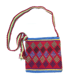 Hand Woven Artisan Bag-Small Square