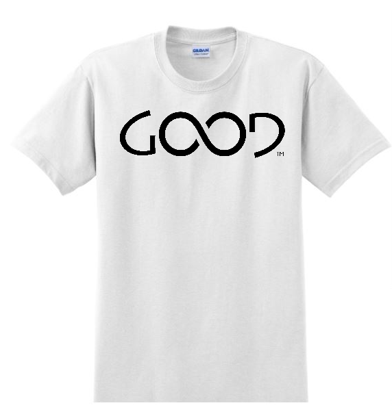 Good Always Black Logo (White Shirt)